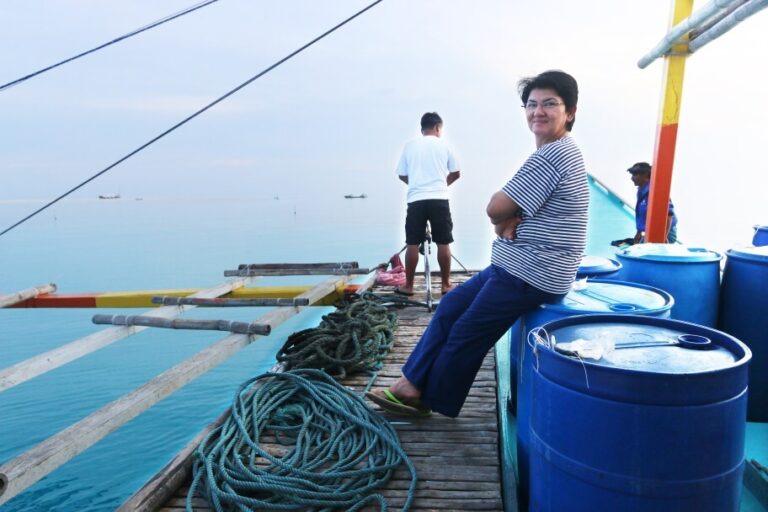 Angelique Songco, Protected Area Superintendent, Tubbataha Reefs Natural Park, and World Heritage Site
