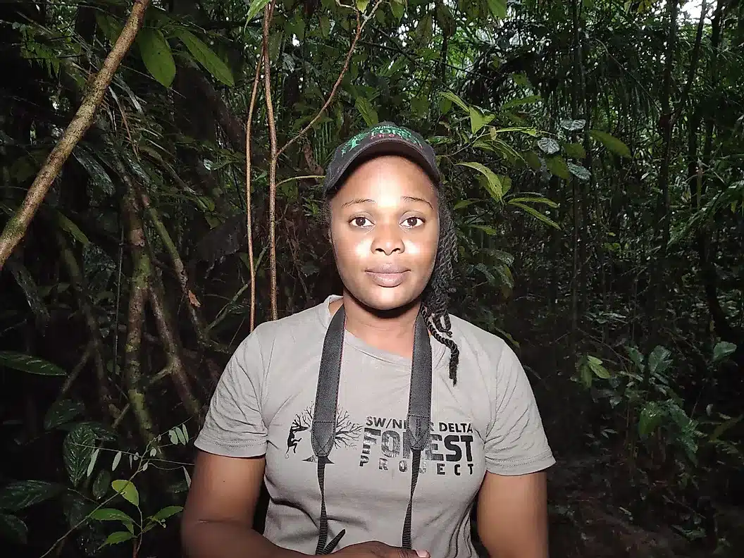 Award winning conservationalist Rachel Ashegbofe Ikemeh